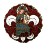 Médaille de Notre Dame de la treille - Diamètre : 37 mm