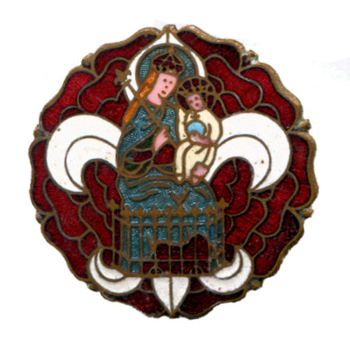 pins_nd_la_treille Médaille de Notre Dame de la treille - Diamètre : 37 mm – Image 1