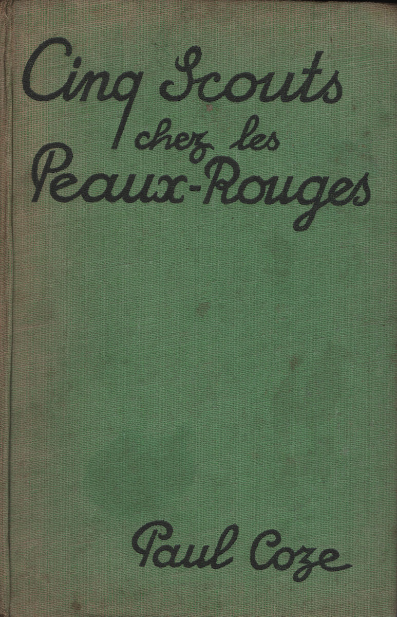 s_2441 Cinq scouts chez les Peaux-Rouges, par Paul Coze - 1932 – Image 1